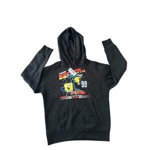 Old Navy Kid Boys SpongeBob Pullover Hoodie Black Pullover  Size L (10-12) New